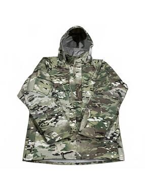 US Army Parka Apecs Multicam Pattern Waterproof Jacket Size Medium